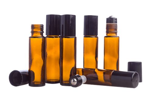 Borostyán görgős palackok 6 db-os csomag, Amber Roller Bottles doTERRA