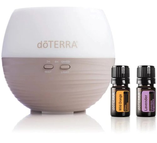 Petal diffúzor + levendula 5 ml + vadnarancs 5 ml doTERRA